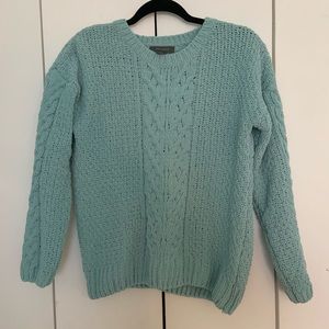 Primark Chenille mint sweater